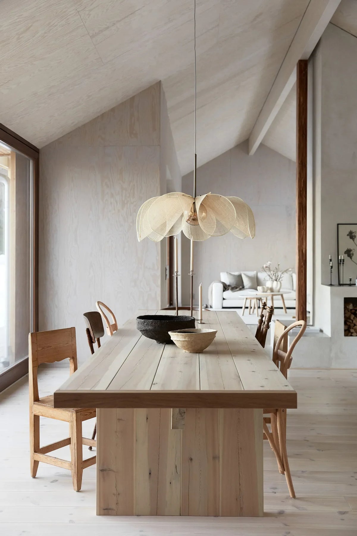 Styrka Ceiling Lamp Beige 75 cm