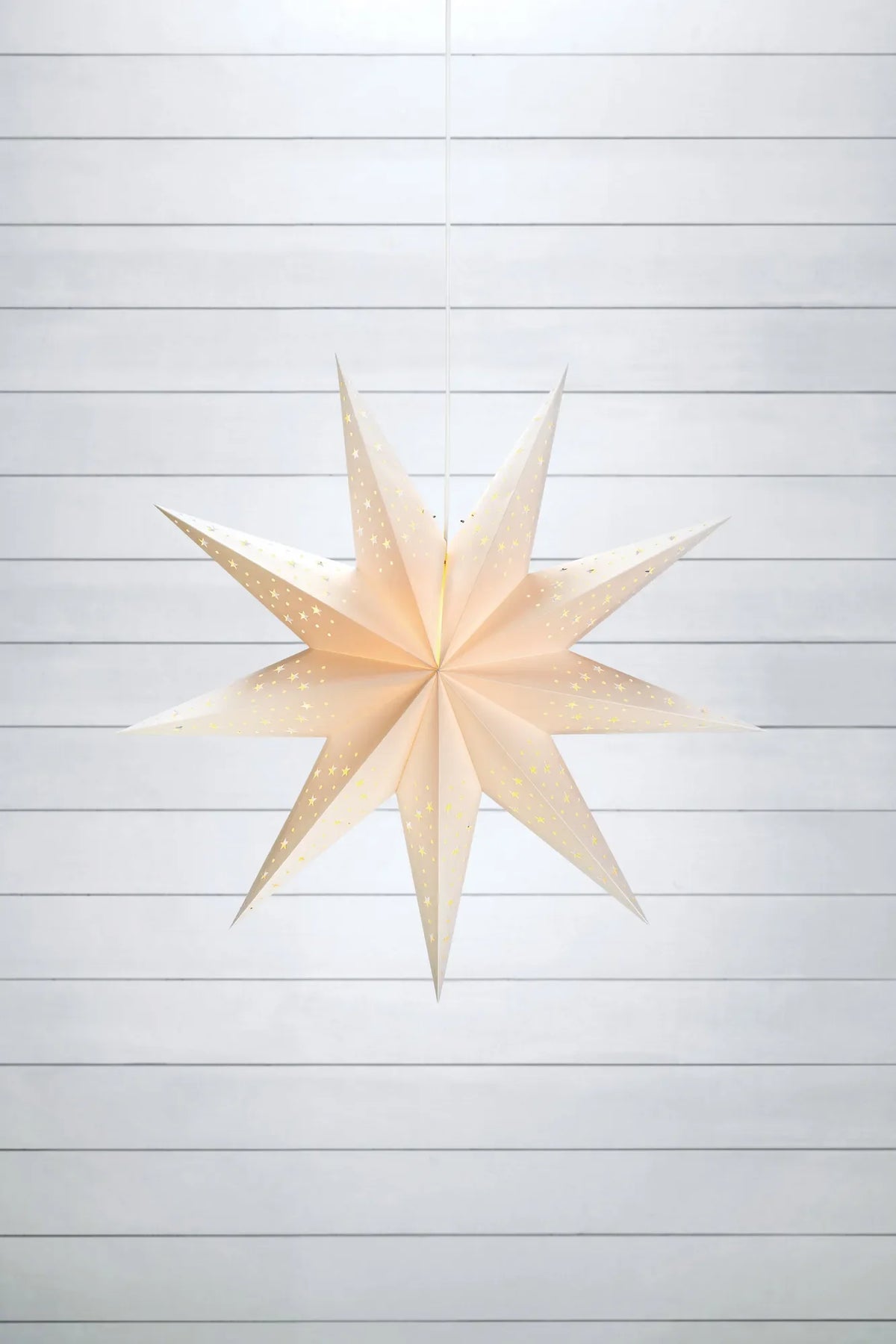SOLVALLA STAR 75CM WHITE PAPER