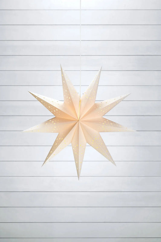SOLVALLA STAR 75CM WHITE PAPER