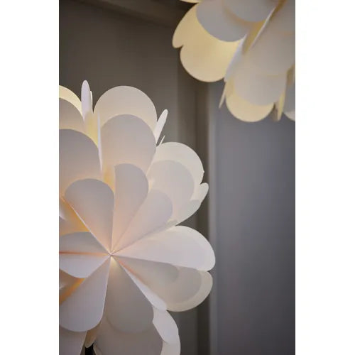 Maravilla table star 45cm white/ black