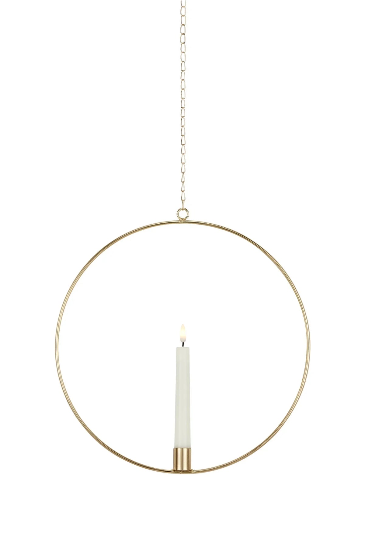 Auri pendant decoration 35cm plated gold