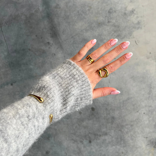 Callie Ring Guld - vandfast