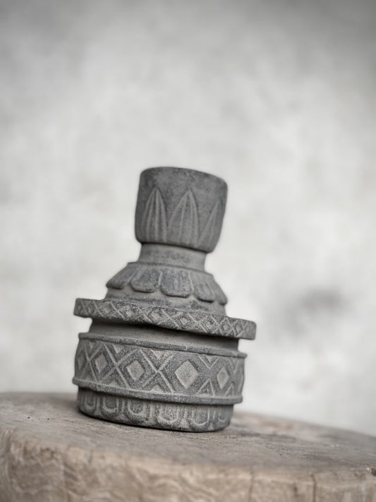 TAGO stone tealight candle holder