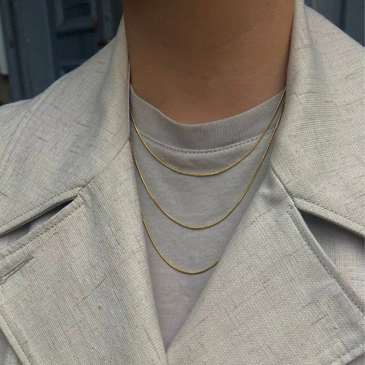 Round Classic Forgyldt