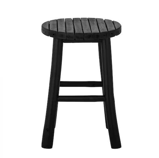 Bilbo taburet - sort