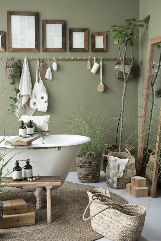 Knagerække m/8 knager - messing