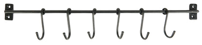 Knagerække m/6 s-kroge