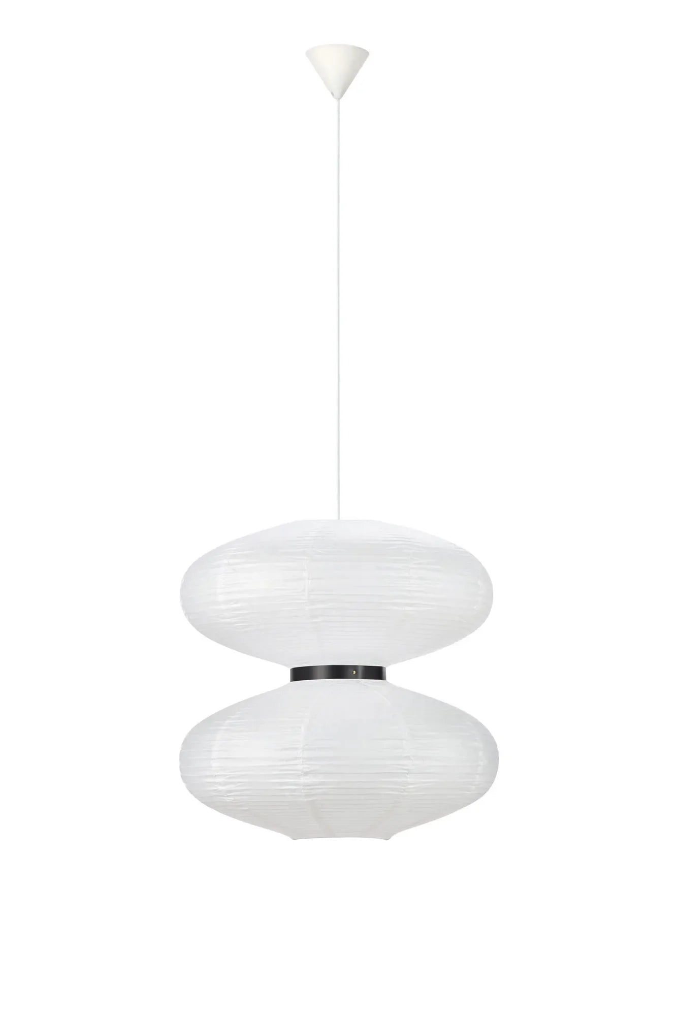 Dual Ceiling Lamp White
