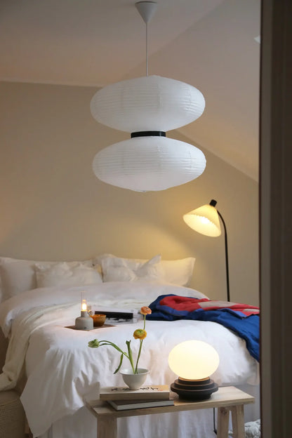 Dual Ceiling Lamp White