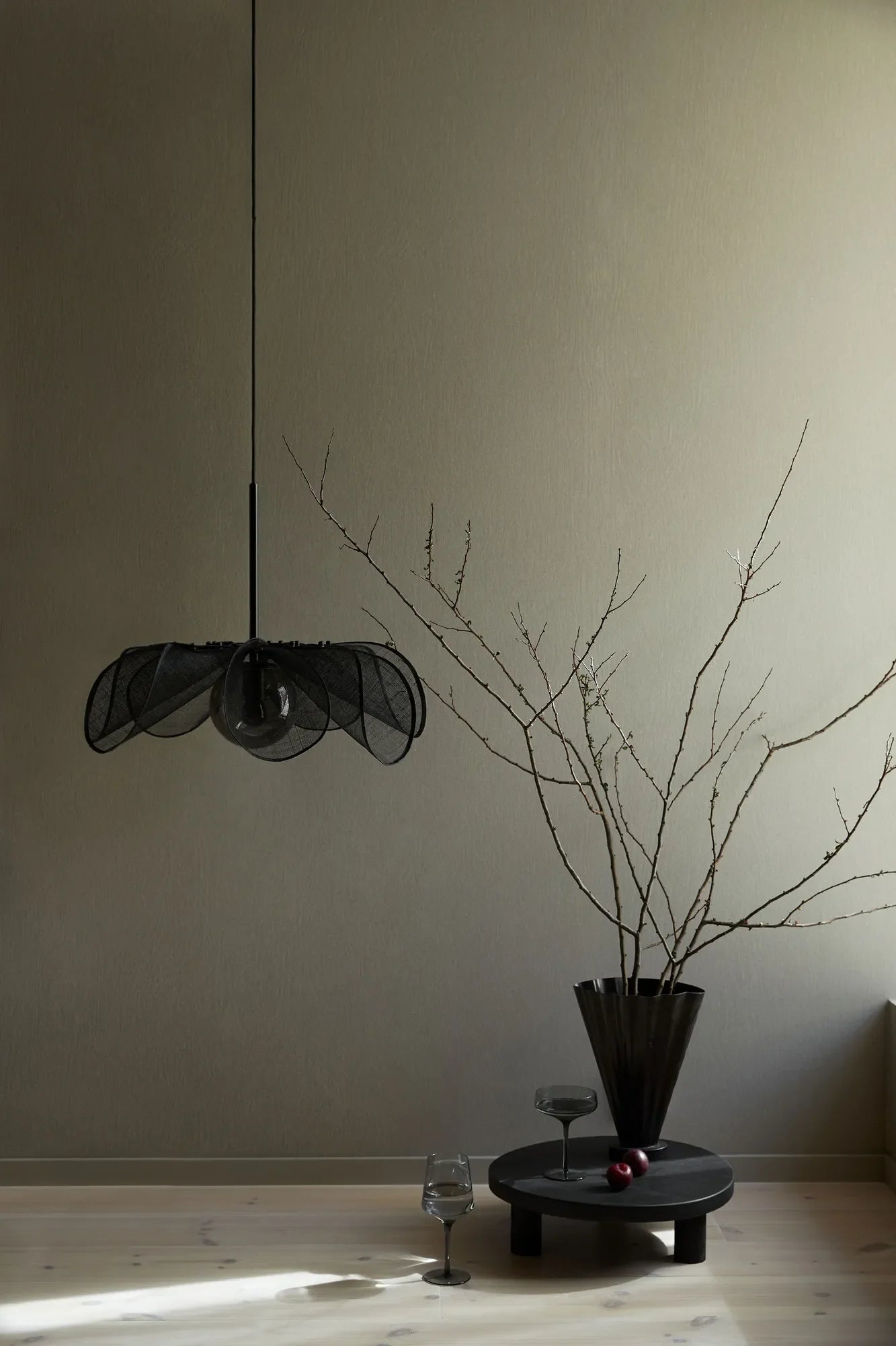 STYRKA PENDANT 1L 63CM BLACK/SMOKE