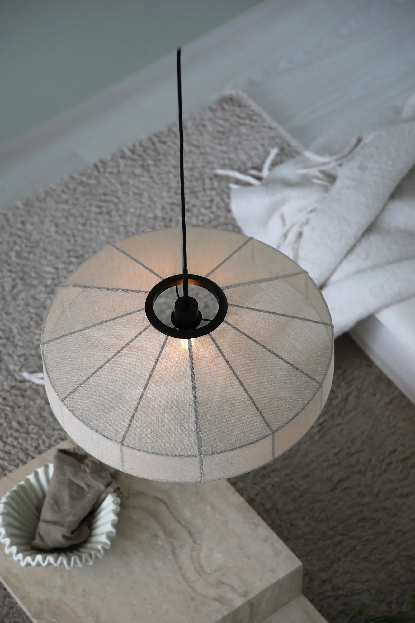 Alia Ceiling Lamp Beige