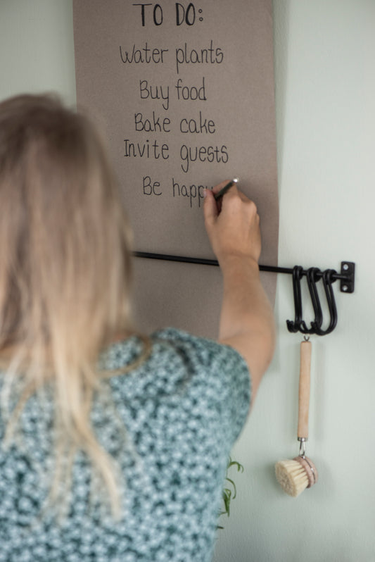 Knagerække m/6 s-kroge