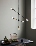 Lampe, HDMolecular, Sort, Messing