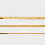 FLAT SNAKE ARMBÅND 3mm