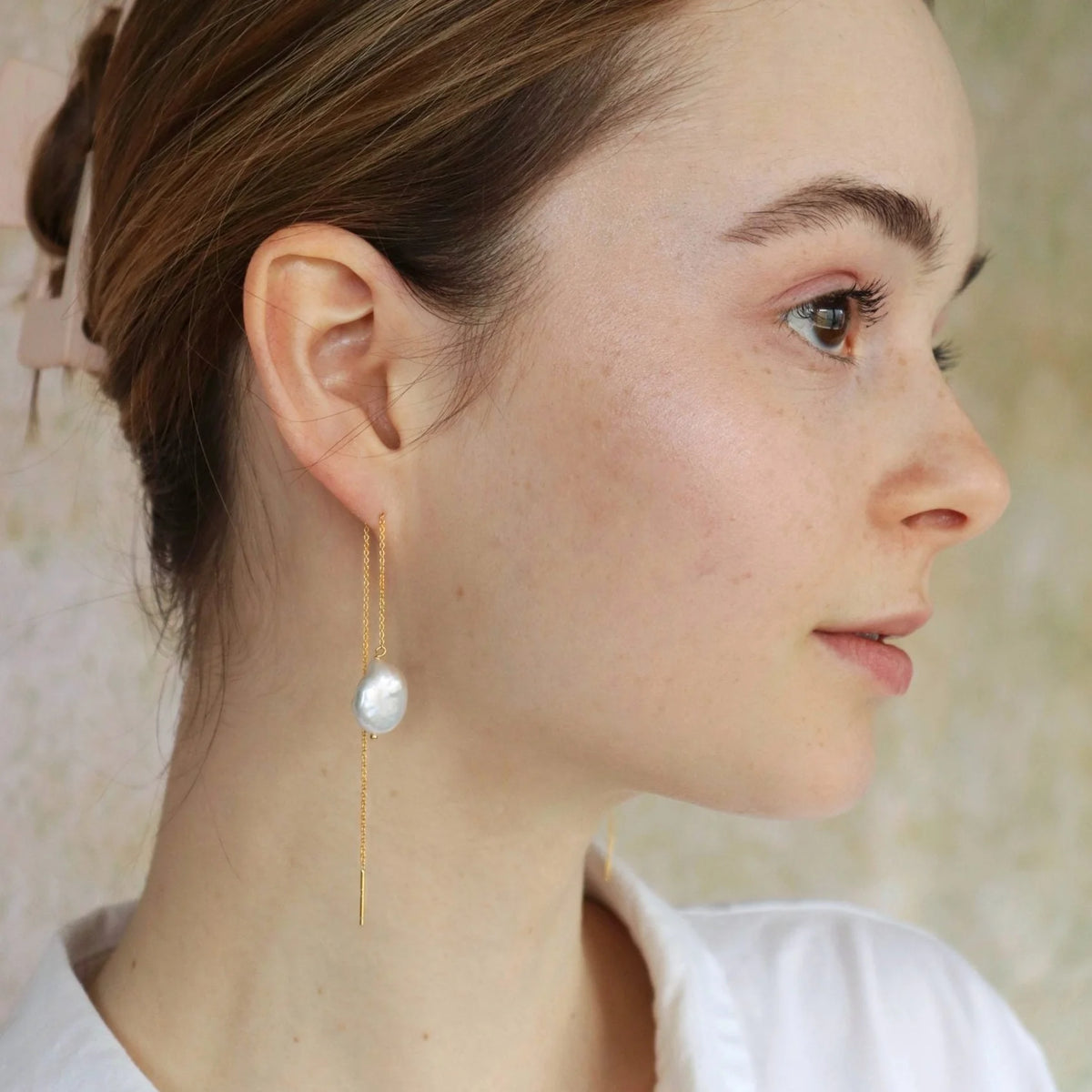 Golden pearls 18K Forgyldt
