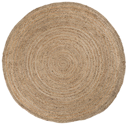 Gulvtæppe rund natur jute Ø:220 cm