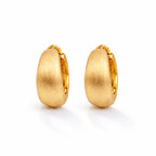 Matt Siri Hoops 18k Forgyldt