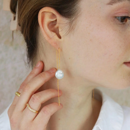 Golden pearls 18K Forgyldt
