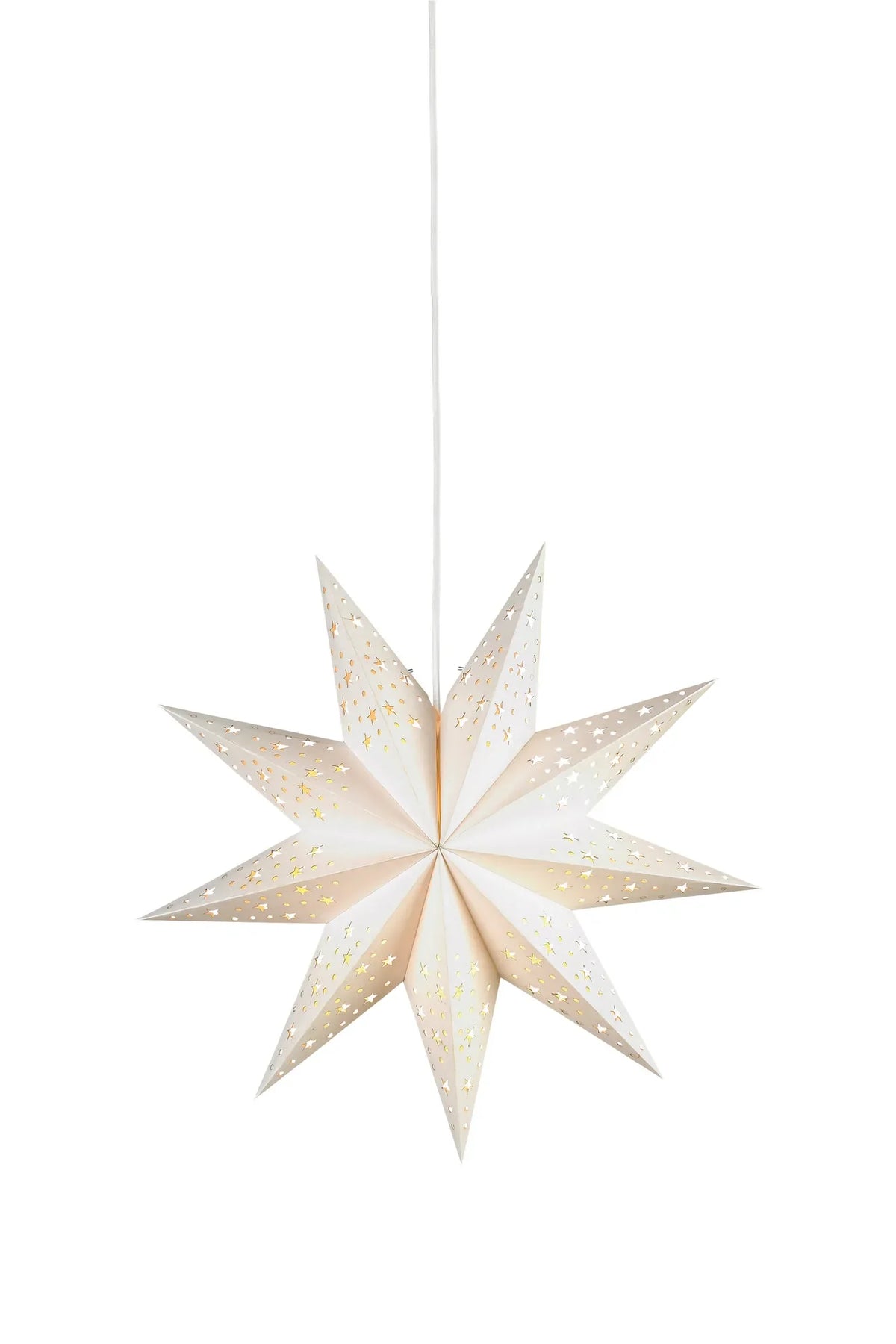 SOLVALLA STAR 45CM WHITE PAPER