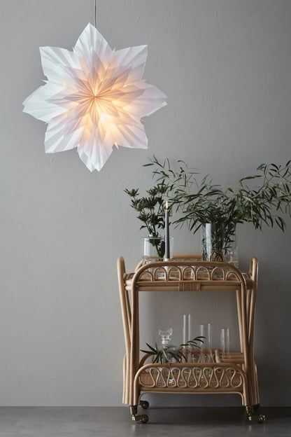 Neela Pendant star 56cm white