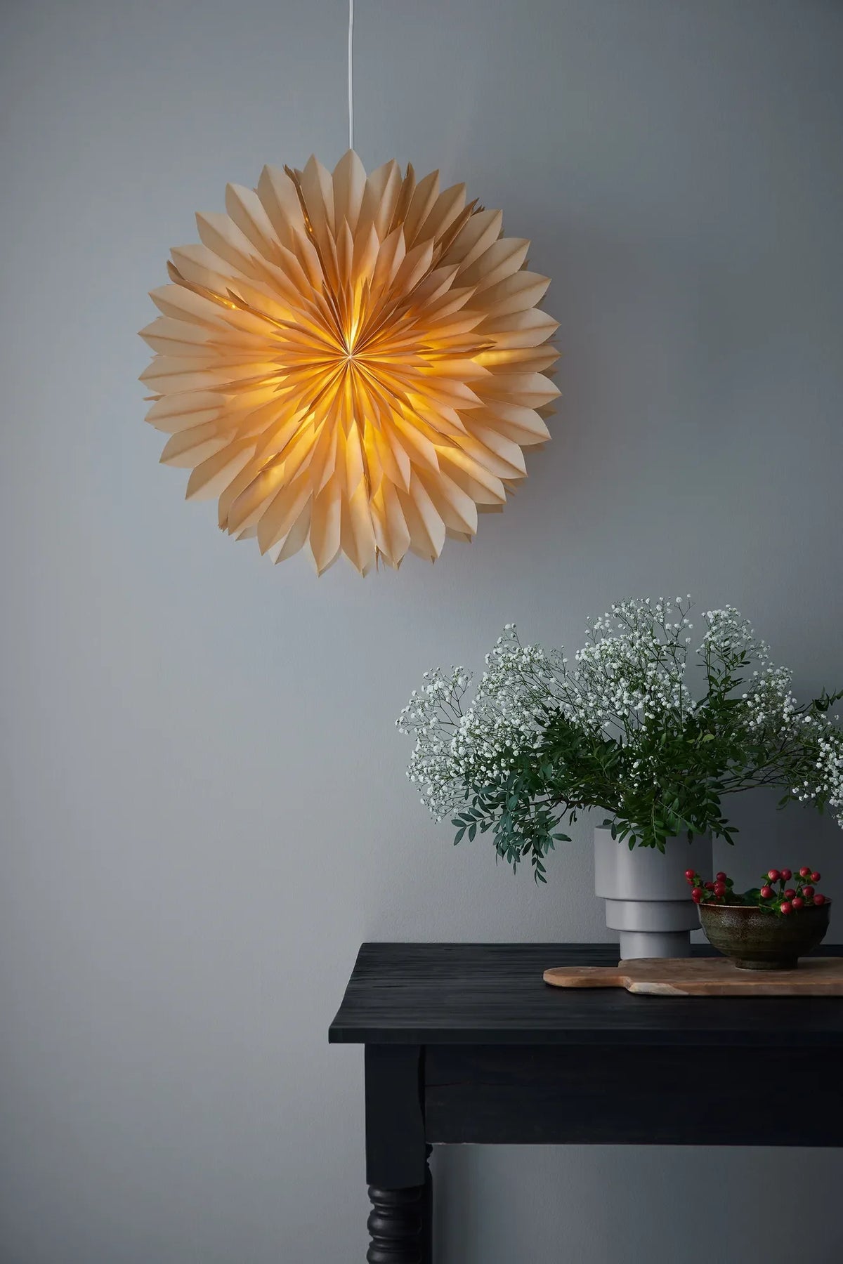 SOLINA PENDANT STAR 60 AMBER