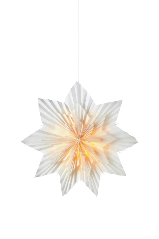 Neela Pendant star 75cm white