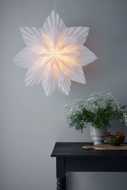 Neela Pendant star 75cm white