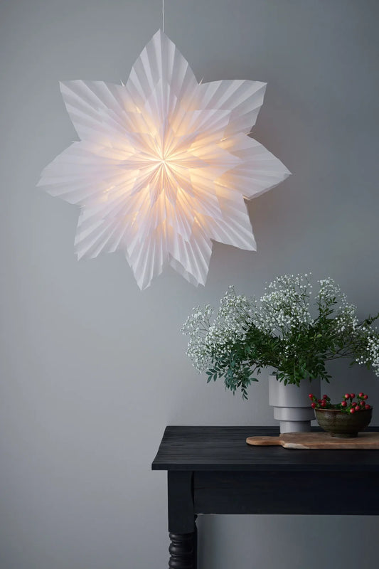 Neela Pendant star 75cm white