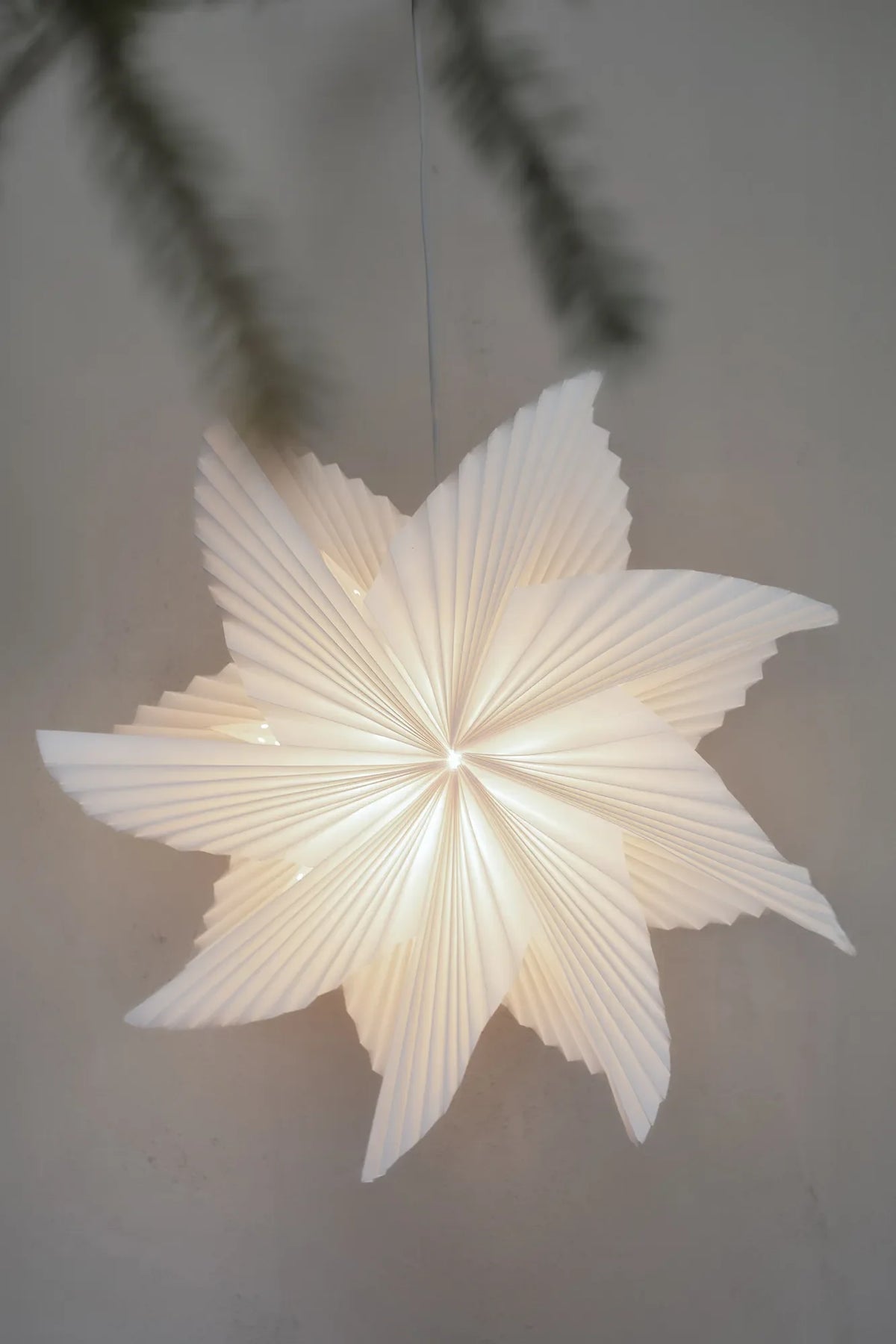 NOOMI PENDANT STAR 60 WHITE