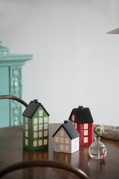 PORTREE TABLE DECORATION 3-SET MULTICOLOUR B/O