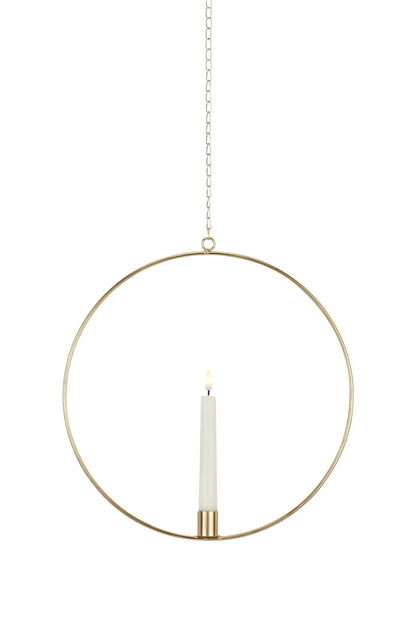 Auri pendant decoration 35cm plated gold