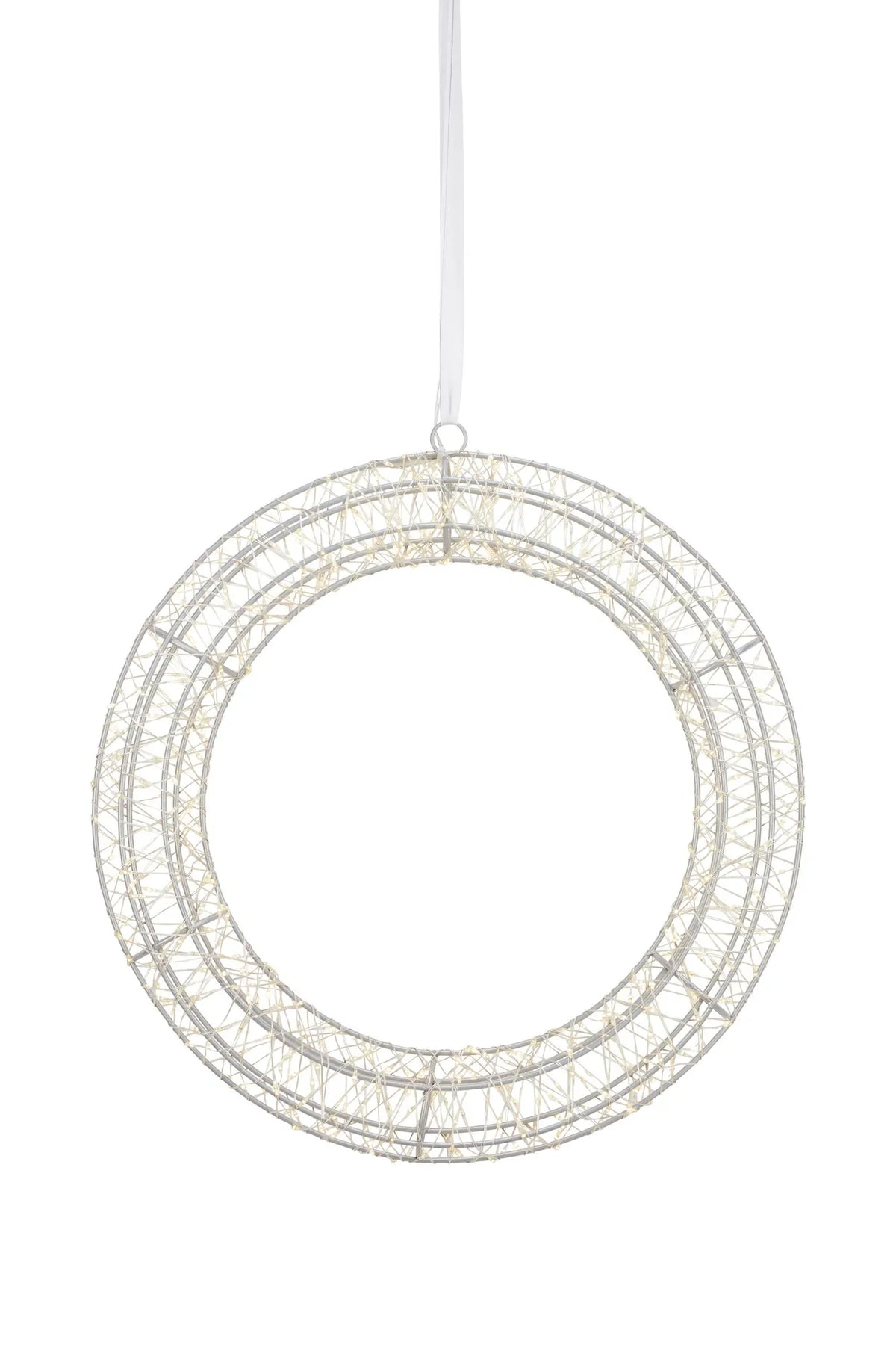 Elyra Pendant Decoration 35cm white
