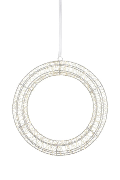 Elyra Pendant Decoration 35cm white