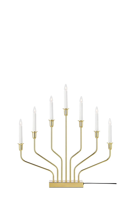 Brosa XL Candlestick 7light brass