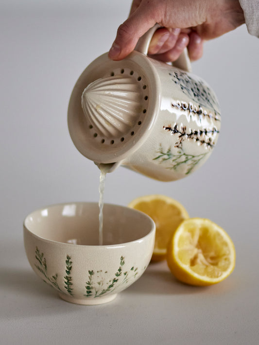 Bea Citruspresser, Natur, Stentøj