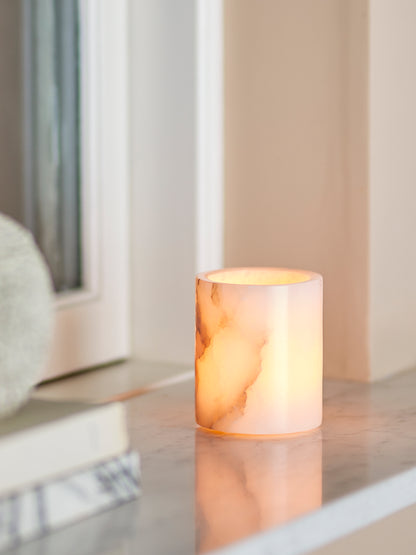 Annebel Votive, Alabaster