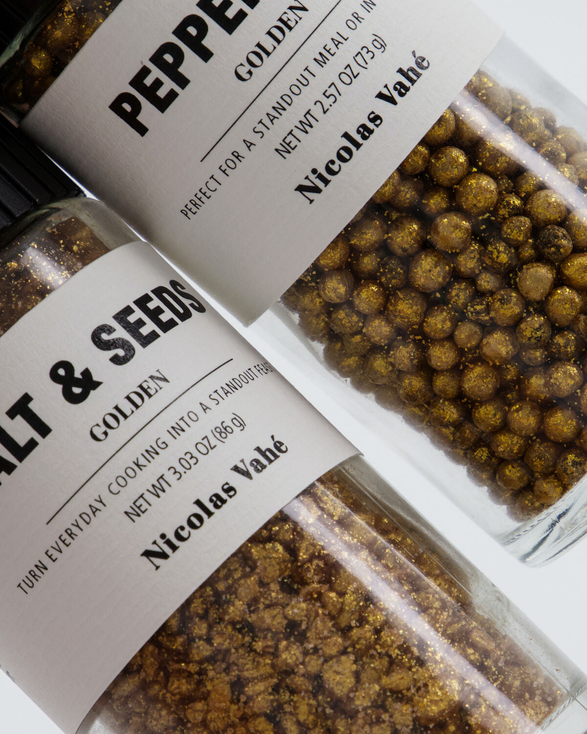Gift box, Golden salt & seeds + pepper mix, 86|73 g|g
