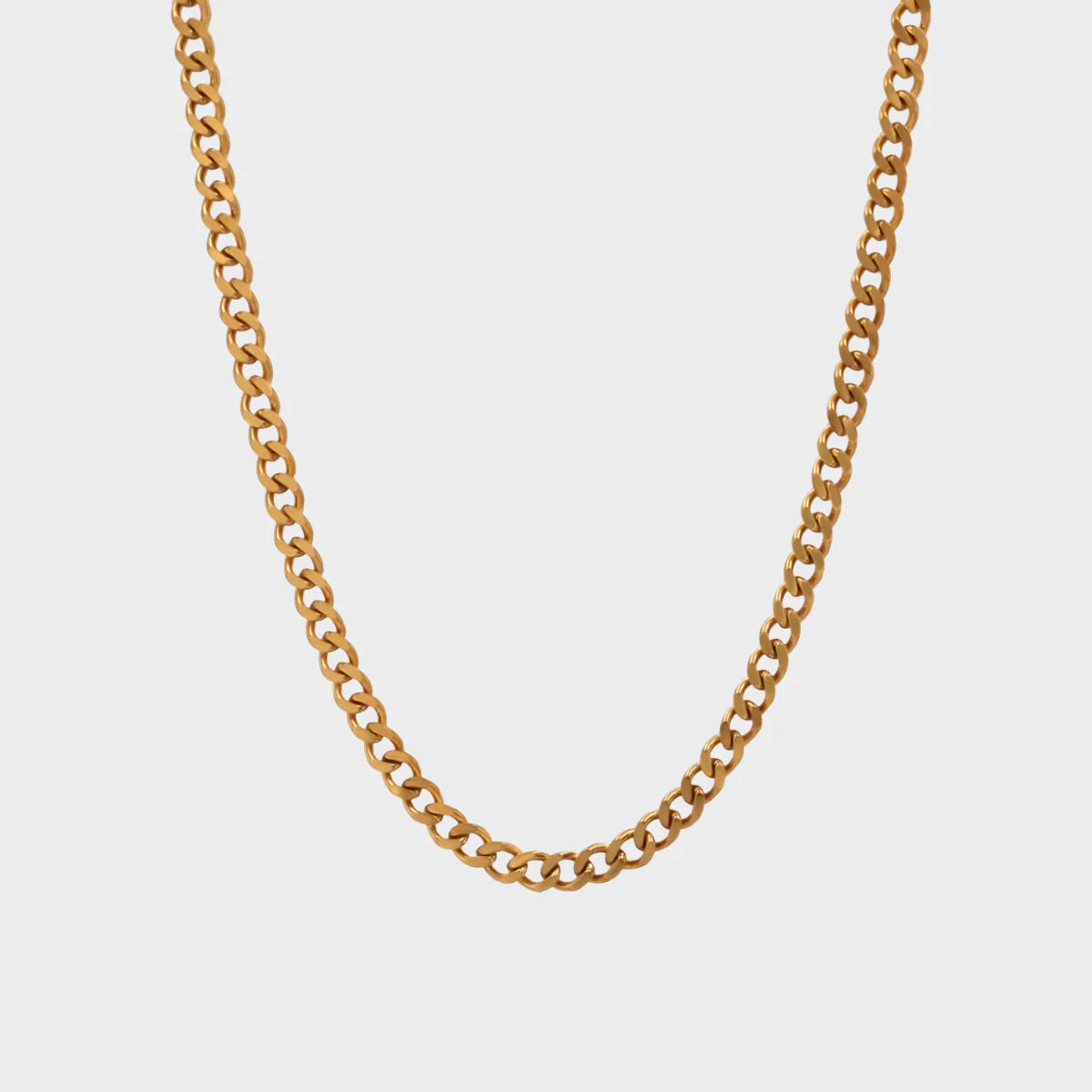 Classic Chain Halskæde Guld vandfast