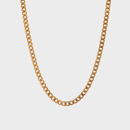 Classic Chain Halskæde Guld vandfast