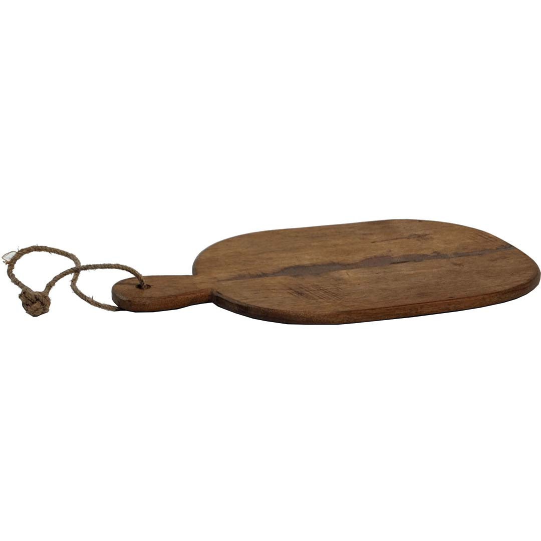 Pelle Skærebræt Med Håndtag