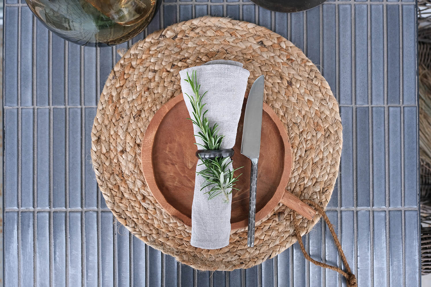 Julie Rundt Serveringsbræt