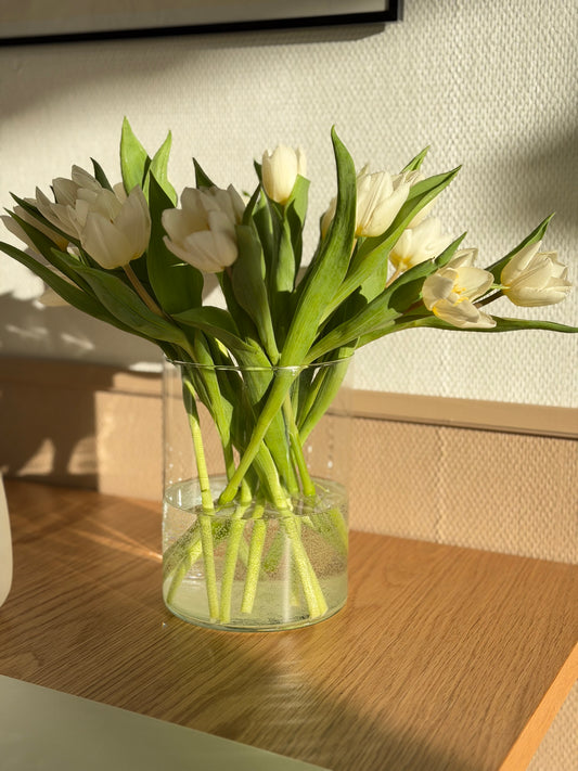 Streep cylinderglasvase