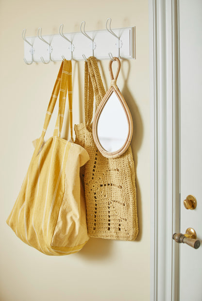 Håndspejl m/bambuskant