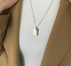 ‘Jeg Elsker Dig’ Halskæde Sølv vandfast