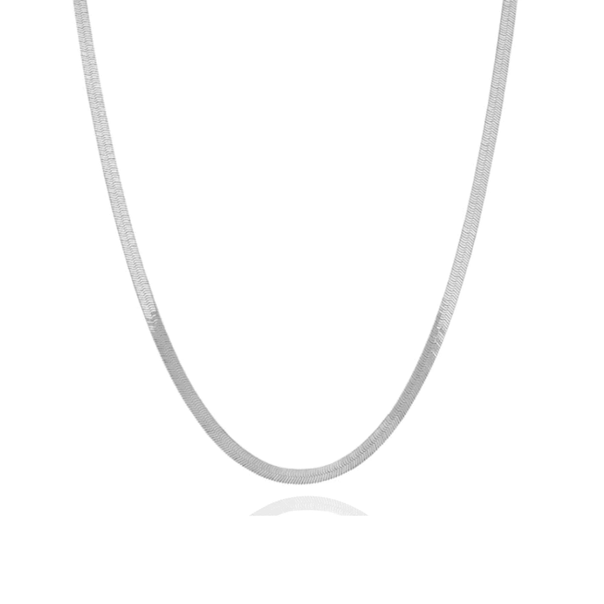 Snake Chain 3mm Sølv Vandfast