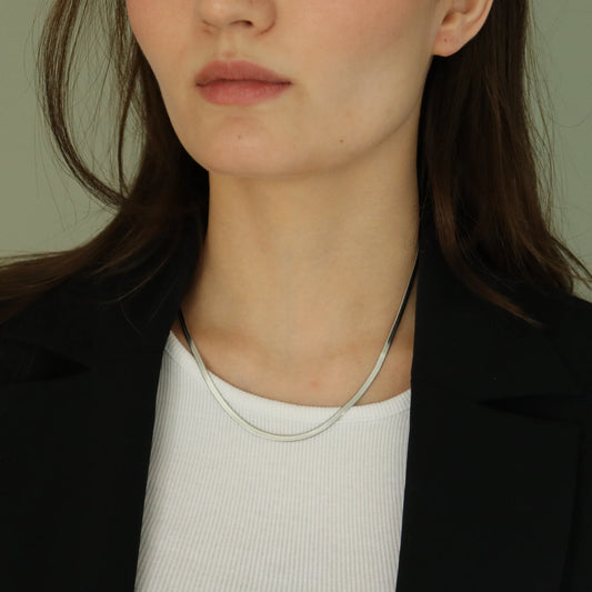 Snake Chain 3mm Sølv Vandfast