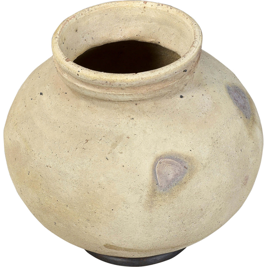 Dali lerkrukke med jernring - S