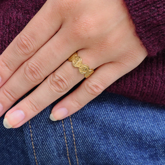 Mova Ring Guld - vandfast