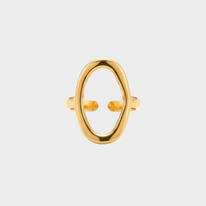 Silvia Ring Guld - vandfast