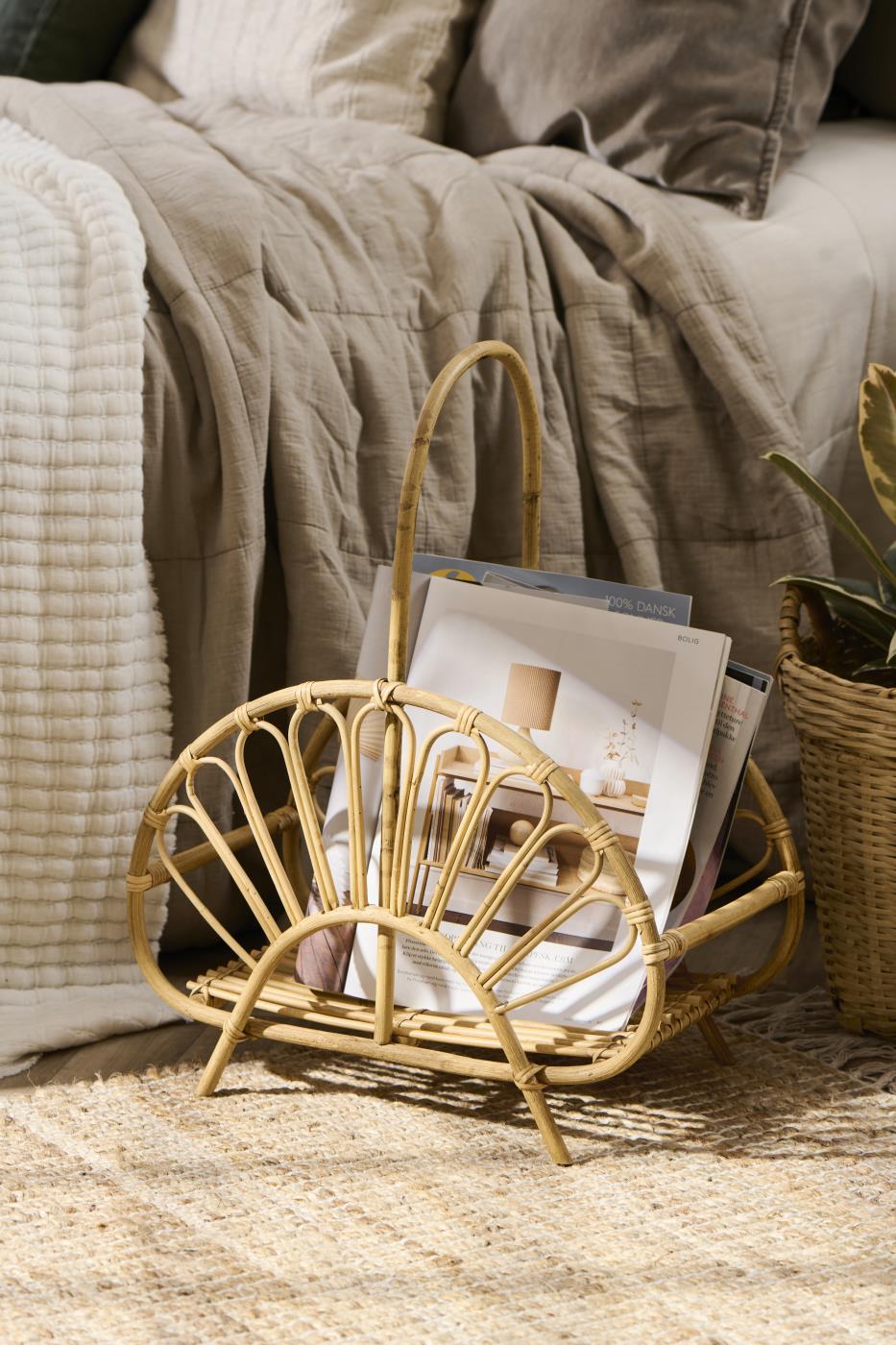 Magasinholder rattan